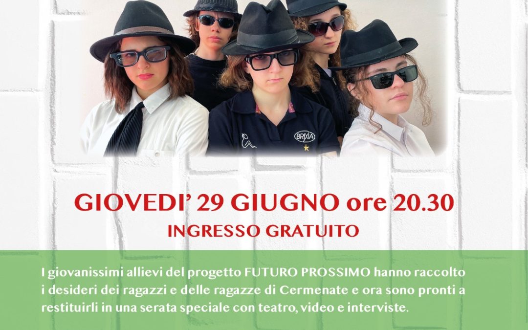 “FUTURO PROSSIMO” va a scuola